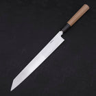 Yanagi-Kiritsuke White Steel #2 Kasumi Buffalo Magnolia Handle 270mm-[Musashi]-[Japanese-Kitchen-Knives]
