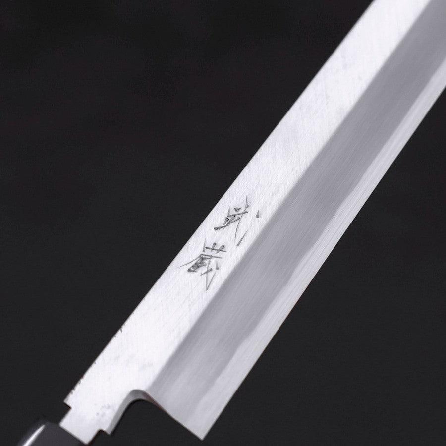 Yanagi-Kiritsuke White Steel #2 Kasumi Buffalo Magnolia Handle 270mm-[Musashi]-[Japanese-Kitchen-Knives]