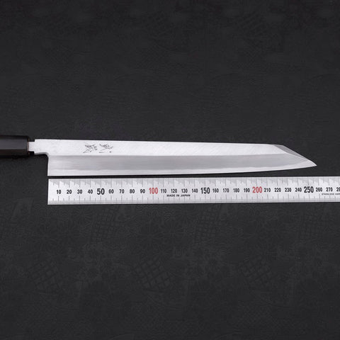 Yanagi-Kiritsuke White Steel #2 Kasumi Buffalo Magnolia Handle 270mm-[Musashi]-[Japanese-Kitchen-Knives]