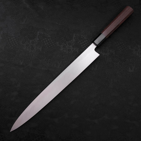 Yanagiba AUS-10 Pulido Mango de Wengue con Cuerno de Búfalo 300 mm