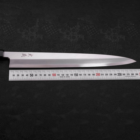 Yanagiba AUS-10 Pulido Mango de Wengue con Cuerno de Búfalo 300 mm