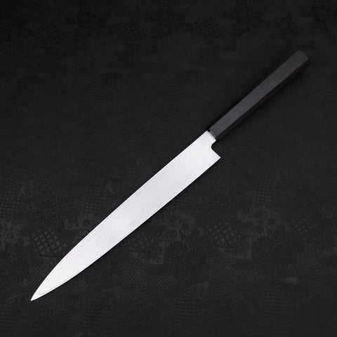 Yanagiba AUS-10 Polished Ebony Handle 270mm-[Musashi]-[Japanese-Kitchen-Knives]