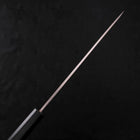 Yanagiba AUS-8 Polished Dark Blue Urushi Handle 240mm-[Musashi]-[Japanese-Kitchen-Knives]