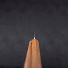 Yanagiba AUS-8 Polished Oak Handle 210mm-[Musashi]-[Japanese-Kitchen-Knives]