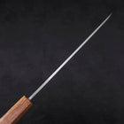 Yanagiba AUS-8 Polished Oak Handle 210mm-[Musashi]-[Japanese-Kitchen-Knives]