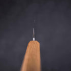 Yanagiba AUS-8 Polished Oak Handle 240mm-[Musashi]-[Japanese-Kitchen-Knives]
