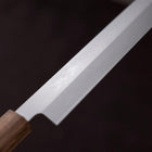 Yanagiba AUS-8 Polished Oak Handle 270mm-[Musashi]-[Japanese-Kitchen-Knives]