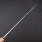 Yanagiba AUS-8 Polished Oak Handle 300mm (11.8”)-[Musashi]-[Japanese-Kitchen-Knives]