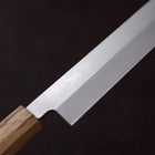 Yanagiba AUS-8 Polished Oak Handle 300mm-[Musashi]-[Japanese-Kitchen-Knives]