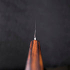 Yanagiba AUS-8 Polished Sumi Urushi Handle 240mm-[Musashi]-[Japanese-Kitchen-Knives]