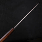 Yanagiba AUS-8 Polished Sumi Urushi Handle 240mm-[Musashi]-[Japanese-Kitchen-Knives]