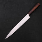Yanagiba AUS-8 Polished Sumi Urushi Handle 270mm-[Musashi]-[Japanese-Kitchen-Knives]