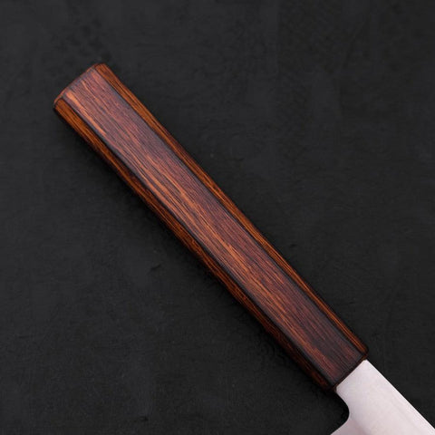 Yanagiba AUS-8 Polished Sumi Urushi Handle 270mm-[Musashi]-[Japanese-Kitchen-Knives]