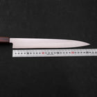Yanagiba AUS-8 Polished Sumi Urushi Handle 270mm-[Musashi]-[Japanese-Kitchen-Knives]
