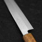 Yanagiba AUS-8 Polished Yaki Urushi Handle 240mm-[Musashi]-[Japanese-Kitchen-Knives]