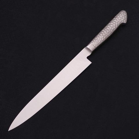 Yanagiba All-Stainless Pure-Molybdenum 210mm-[Musashi]-[Japanese-Kitchen-Knives]