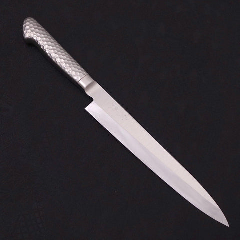 Yanagiba All-Stainless Pure-Molybdenum 210mm-[Musashi]-[Japanese-Kitchen-Knives]
