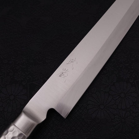 Yanagiba All-Stainless Pure-Molybdenum 270mm-[Musashi]-[Japanese-Kitchen-Knives]