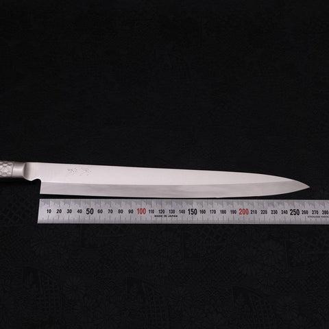 Yanagiba All-Stainless Pure-Molybdenum 270mm-[Musashi]-[Japanese-Kitchen-Knives]