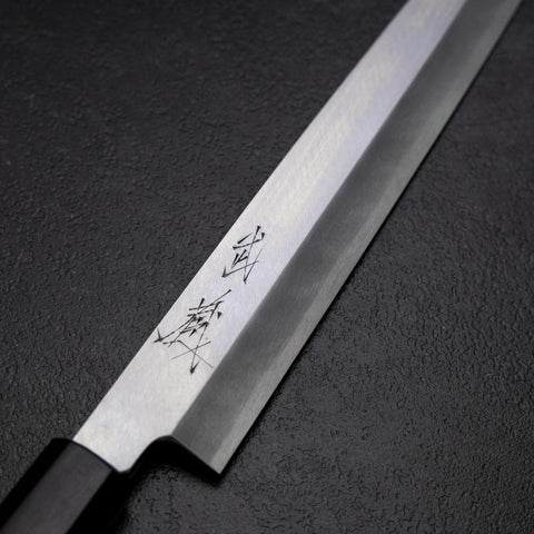 Yanagiba Blue Steel #2 Kasumi Walnut Handle 300mm-[Musashi]-[Japanese-Kitchen-Knives]