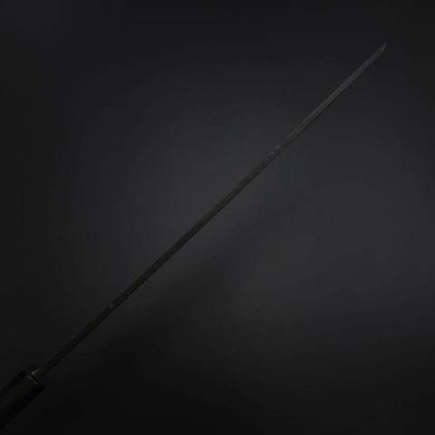Yanagiba Blue Steel #2 Kurouchi Buffalo Ebony Handle 290mm-[Musashi]-[Japanese-Kitchen-Knives]