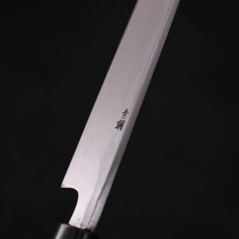 Yanagiba Blue Steel #2 Damascus Shitan Handle 210mm-[Musashi]-[Japanese-Kitchen-Knives]