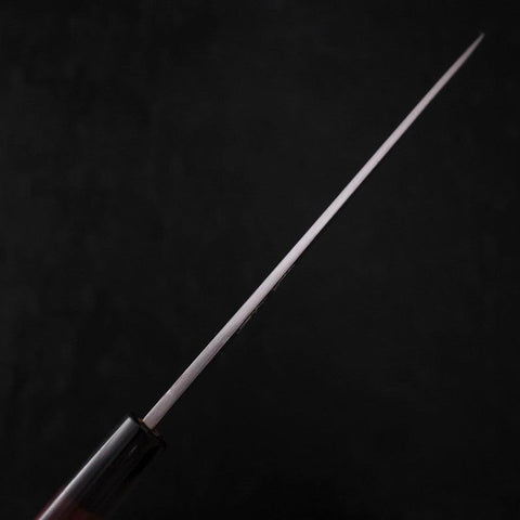 Yanagiba Blue Steel #2 Damascus Shitan Handle 210mm-[Musashi]-[Japanese-Kitchen-Knives]