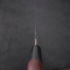 Yanagiba Blue Steel #2 Damascus Shitan Handle 210mm-[Musashi]-[Japanese-Kitchen-Knives]