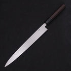Yanagiba Blue Steel #2 Honyaki Buffalo Ebony Handle 270mm-[Musashi]-[Japanese-Kitchen-Knives]