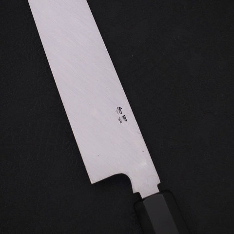 Yanagiba Blue Steel #2 Honyaki Buffalo Ebony Handle 270mm-[Musashi]-[Japanese-Kitchen-Knives]