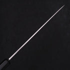 Yanagiba Blue Steel #2 Honyaki Buffalo Ebony Handle 270mm-[Musashi]-[Japanese-Kitchen-Knives]