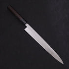 Yanagiba Blue Steel #2 Honyaki Buffalo Ebony Handle 270mm-[Musashi]-[Japanese-Kitchen-Knives]