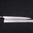 Yanagiba Blue Steel #2 Kasumi Buffalo Ebony Handle 300mm-[Musashi]-[Japanese-Kitchen-Knives]