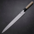 Yanagiba Blue Steel #2 Kasumi Buffalo Magnolia Handle 330mm-[Musashi]-[Japanese-Kitchen-Knives]