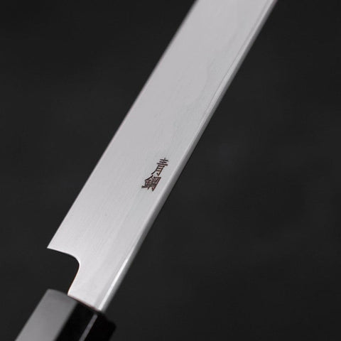 Yanagiba Blue Steel #2 Kasumi Buffalo Wenge Handle 300mm-[Musashi]-[Japanese-Kitchen-Knives]