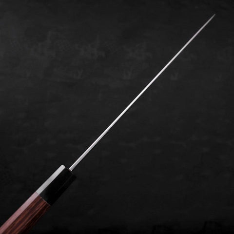 Yanagiba Blue Steel #2 Kasumi Buffalo Wenge Handle 300mm-[Musashi]-[Japanese-Kitchen-Knives]