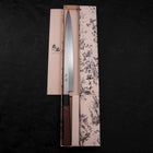 Yanagiba Blue Steel #2 Kasumi Buffalo Wenge Handle 300mm-[Musashi]-[Japanese-Kitchen-Knives]