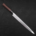 Yanagiba Blue Steel #2 Kasumi Buffalo Wenge Handle 300mm-[Musashi]-[Japanese-Kitchen-Knives]