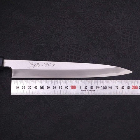 Yanagiba Blue Steel #2 Kasumi Mango Urushi Azul Oscuro 210mm