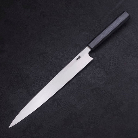 Yanagiba Blue Steel #2 Kasumi Mango Urushi Azul Oscuro 270mm