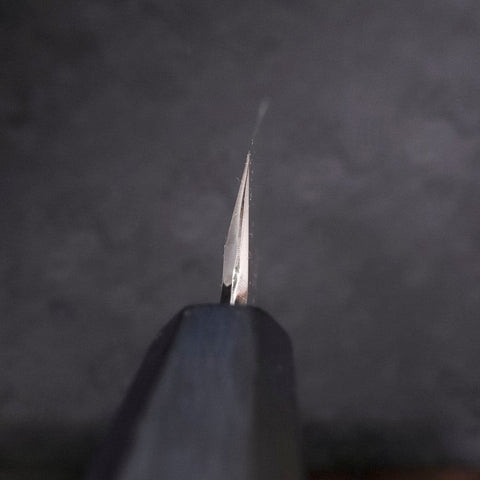 Yanagiba Blue Steel #2 Kasumi Mango Urushi Azul Oscuro 270mm