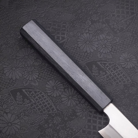 Yanagiba Blue Steel #2 Kasumi Mango Urushi Azul Oscuro 270mm