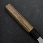 Yanagiba Blue Steel #2 Kasumi Walnut Handle 200mm-[Musashi]-[Japanese-Kitchen-Knives]