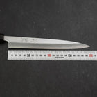 Yanagiba Blue Steel #2 Kasumi Walnut Handle 200mm-[Musashi]-[Japanese-Kitchen-Knives]