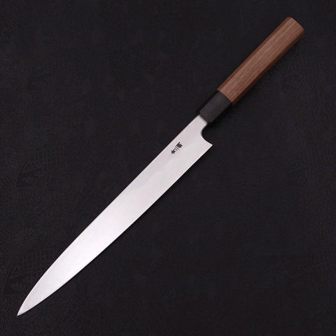 Yanagiba Blue Steel #2 Kasumi Mango de Nogal 240mm