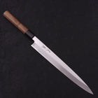 Yanagiba Blue Steel #2 Kasumi Walnut Handle 270mm-[Musashi]-[Japanese-Kitchen-Knives]