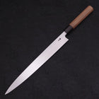 Yanagiba Blue Steel #2 Kasumi Walnut Handle 300mm-[Musashi]-[Japanese-Kitchen-Knives]