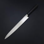 Yanagiba Blue Steel #2 Kurouchi Buffalo Ebony Handle 260mm-[Musashi]-[Japanese-Kitchen-Knives]