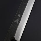 Yanagiba Blue Steel #2 Kurouchi Buffalo Ebony Handle 260mm-[Musashi]-[Japanese-Kitchen-Knives]