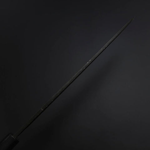 Yanagiba Blue Steel #2 Kurouchi Buffalo Ebony Handle 260mm-[Musashi]-[Japanese-Kitchen-Knives]